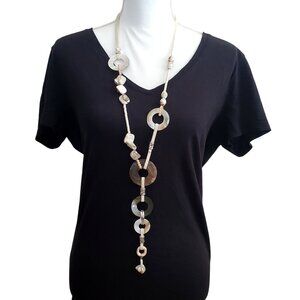 NEW Zevar by Treska 23" Boho Style Necklace - Elevate Your Summer Style